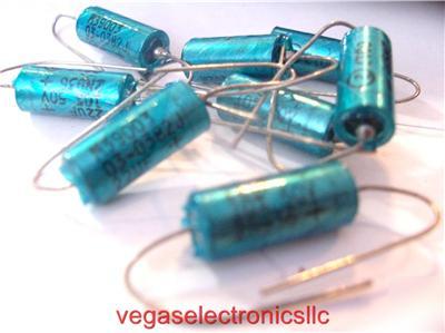 Axial electrolytic capacitor 22UF 50V 10% mil-spec