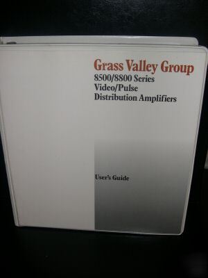 Grass valley group 8500 series video/pulse 