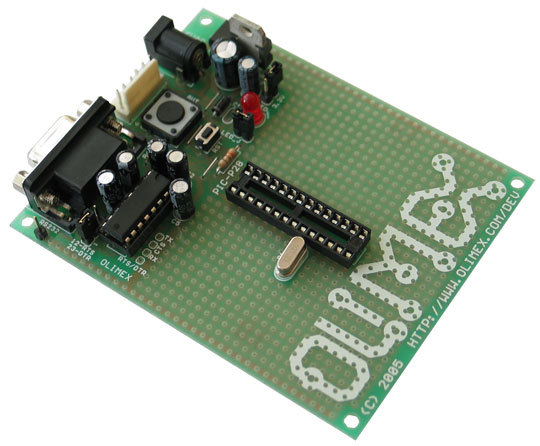 Microchip pic prototyping board - 28 terminal pic