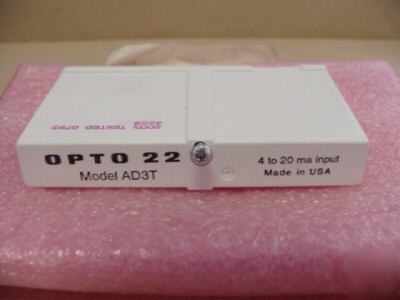 New opto 22 model AD3T 4 to 20 ma input >