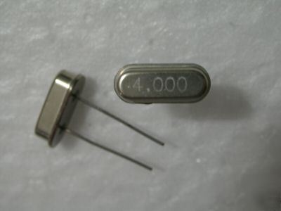 PACK200, 4MHZ / 4.000 mhz crystal oscillators hc-49S