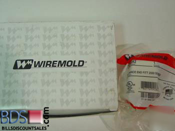 Wiremold entrance end fitting ivory c#2010A2