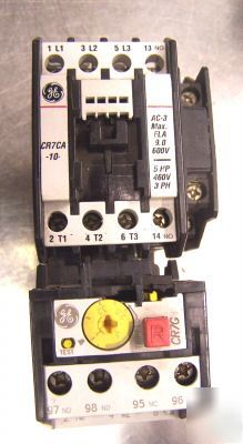 Ge spectra 700 CR7 motor starter contactor CR7 ca/G1TJ 