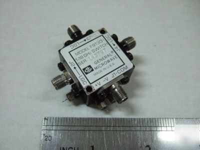 General microwave F9130H-33 1-18GHZ rf SP3T switch
