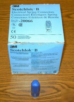 3M scotchlok b electrical spring connector box of 50