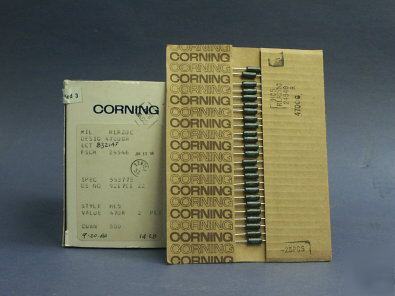 500 corning 4.7KOHM 1/2W 2% axial film resistors mil