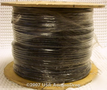 New 1000 ft coaxial cable RG62/u shielding braid 22 awg