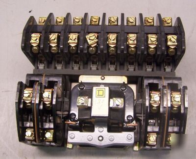 Square d 12 pole 20 amp lighting contactor lo 1200