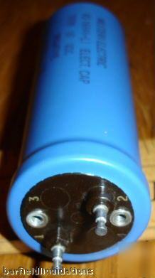 Western electric fixed electrolytic capacitor 