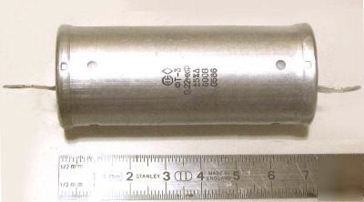 0,22UF 600V teflon hi-end capacitors ft-3. lot of 16