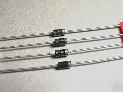 1N4007 general purpose diode 1A 1000V, lot of 4