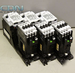 3 siemens 3TF3000-0B contactors + controls 20A 600V