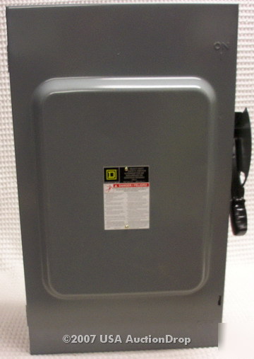 New square d 200A heavy duty safety switch
