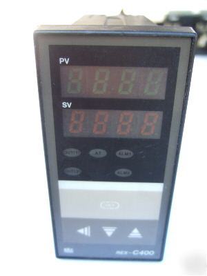 Rkc rex-C400 temperature controller control c 400