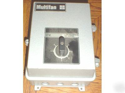 Multifan - stw transformer switch box - 220 v 7 amp