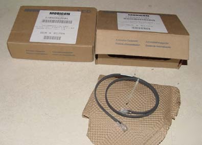 New 2PC modicon i/o expansion link cable in box