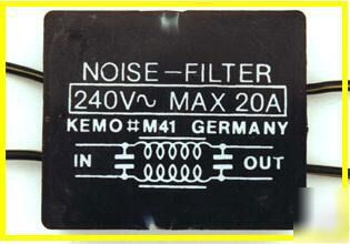 Noise filter - mains interference filter - /gadget/rftx