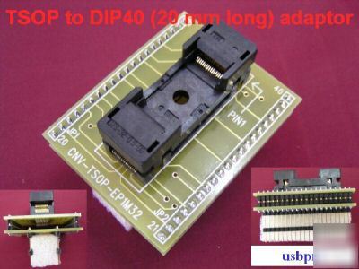 TSOP32 to DIP40 memory mcu universal programmer adapter