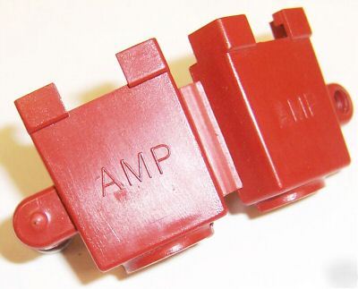 Tyco / amp 6 pin clamshell strain relief plug connector