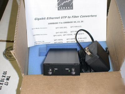  canary utp ent- to- fiber converter gft-1055-1000