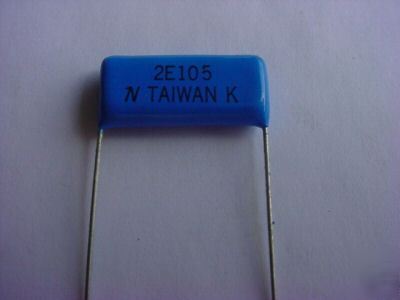 1 mfd 250 volt capacitor ( qty 100 ea )