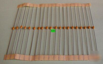 150PF ceramic capacitors 100V 150 pf (20 qty) axial