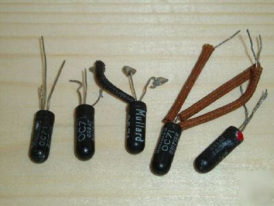 5X mullard OC71 vintage transistors