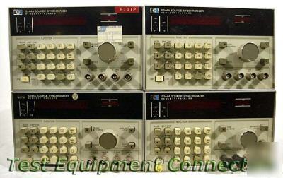 Agilent - hp 5344A microwave source synch (qty. 4)