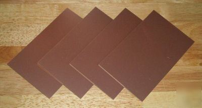 New 4X 100X160MM copper clad boards for making pcb's