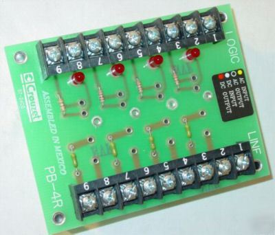 New crouzet pb-4R digital i/o mounting logic line board 
