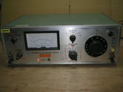 Nf automatic distortion meter model dm-153B 230VAC