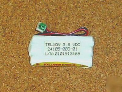 Telxon 24105-003-01 3.6V nicad battery pack 5PC lot