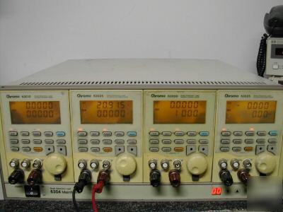 Chroma 6304 electronic loads (900W)