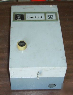 General electric CR206 size 00 enclosed starter