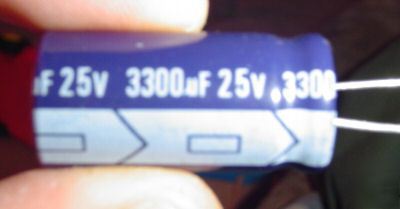 Luxon 25V 3300UF capacitor 6PCS