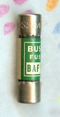 New bussmann buss baf-1 general purpose fuse baf 1 amp