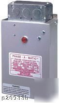 Phase-a-matic pam-600HD static phase converter
