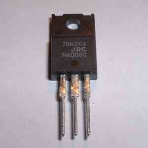 Positive fixed voltage regulators 7820 20V 0.5A