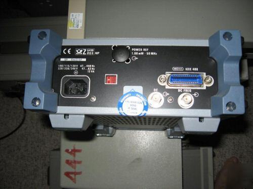 Rohde & schwarz power meter, model nrvs