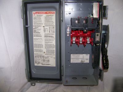 Square d rainproof safety switch 30 amp 600V HU361AWK