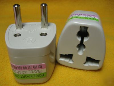 Travel ac charger plug adaptor convertor europe socket