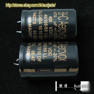 New 4PCS 470UF 400V aerovox bhc 105C capacitors 