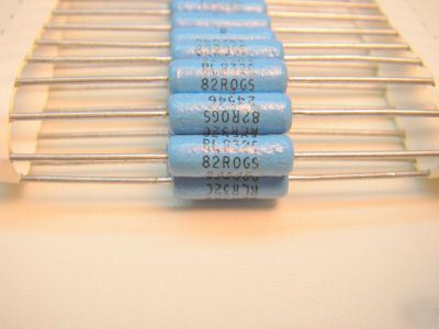Resistor, RLR32C82R0GS, 82 ohm,1W, 2%,500V, (15 ea)
