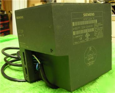 Siemens S1TOP power 10 power supply circuit automation