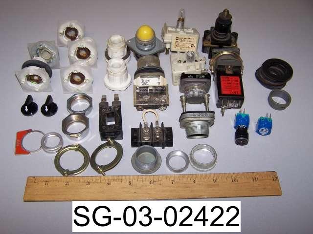 Lot of allen bradley, square d, some misc. fittings
