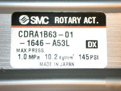 New smc air rotary actuator cnc CDRA1B63-01-1646
