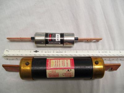 Various class RK5 fuses w/blades 600V from 70A to 200A