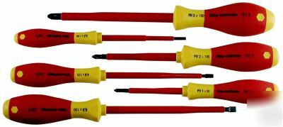 Wiha 6PC electricians insulated screwdriver set 32092