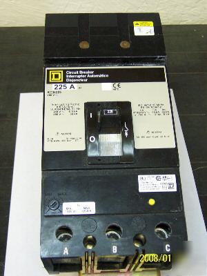 KC34225 square d circuit breaker lnc kc-34225 s-6