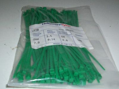 New 100 hellermann cable ties aircraft certified 7.9
